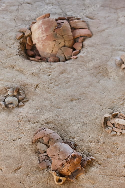 Preview: Amphora in archeological site La Olmeda, Pedrosa de la Vega