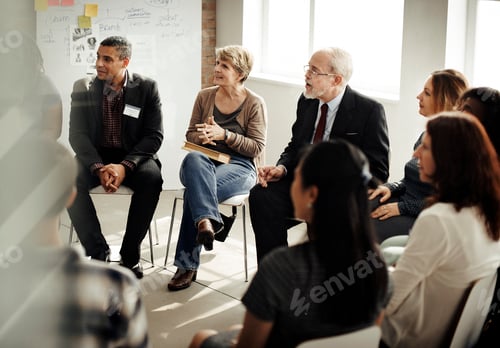 Preview: Business People Meeting Conference Discussion Working Concept