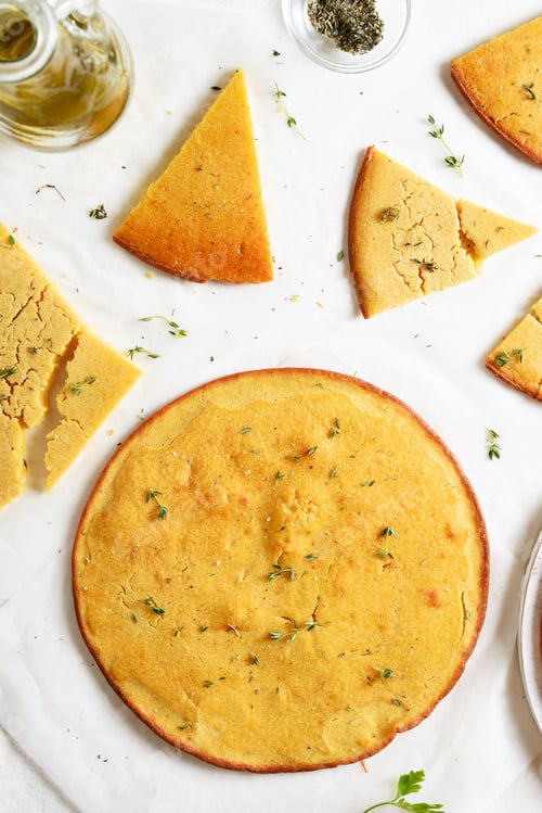 Preview: Socca gluten-free chickpea flatbread