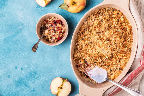Preview: Apple cherry crisp crumble