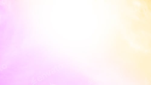Preview: Pink Sky Cloud Background Pastel Fantasy Winter Landscape Abstract
