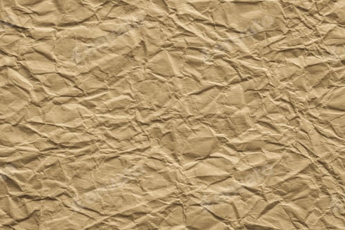 Preview: Old Brown Abstract Paper Crumpled Texture Closeup For A Background Or For Wallpaper
