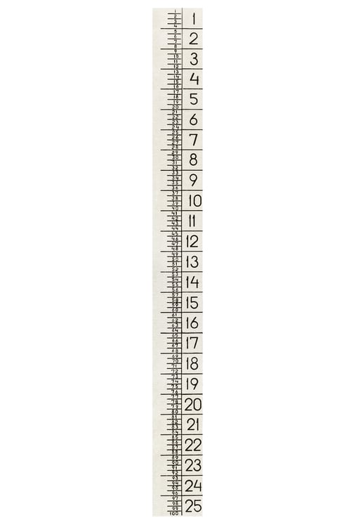 Preview: Metal ruler for zooming, isolated on white background