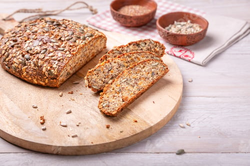 Preview: Protein bread, paleo bread with nuts, seeds, gluten free
