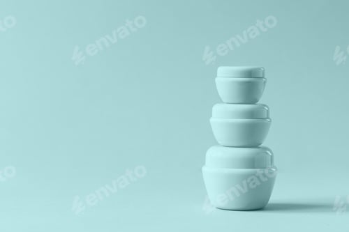 Preview: Cosmetics packaging .Beauty.Mock-up.
