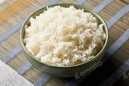 Preview: bowl of boiled rice