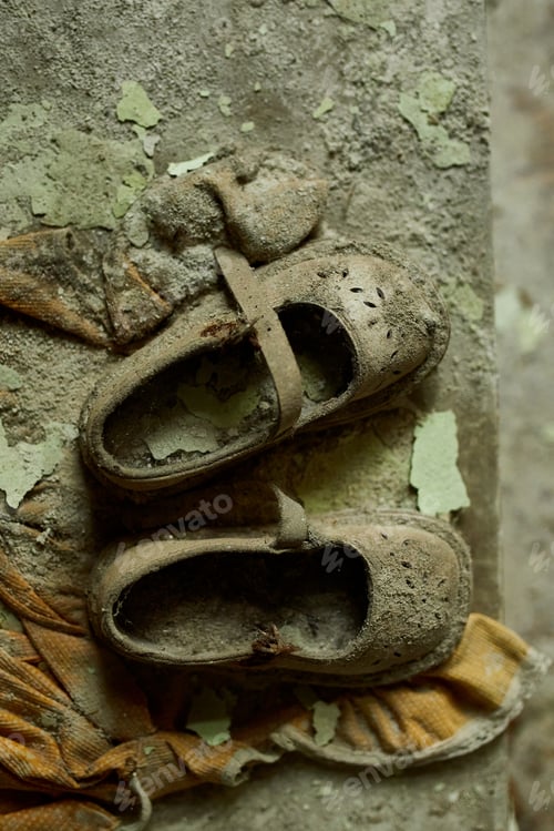 Preview: Broken, destroyd, abandoned kindergarten in Chernobyl Exclusion Zone