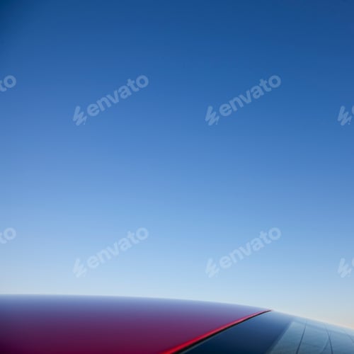 Preview: Roof and Rear Windshield of a Car