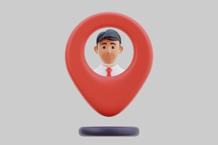 Preview: Man with a Location Pin