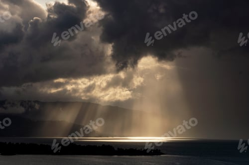 Preview: Turbulent sky Hardangerfjord