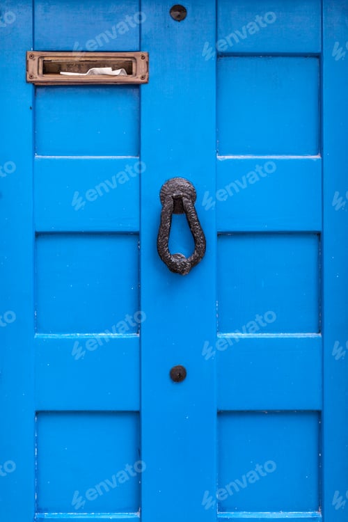 Preview: Blue door