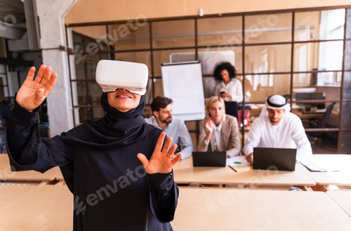 Preview: Multiethnic business team meeting in the office