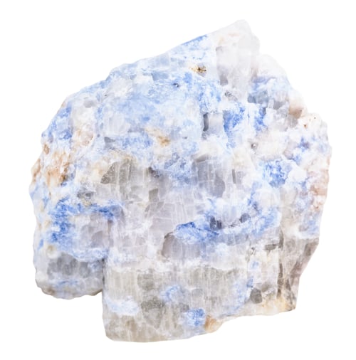 Preview: sample of blue Wischnevite (Vishnevite) isolated