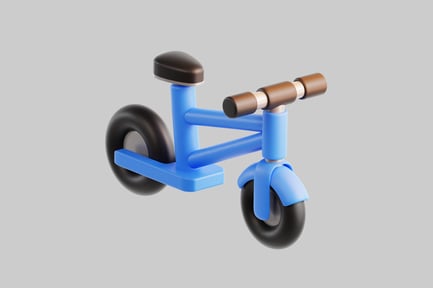 Preview: Balance bike with adjustable handlebars
