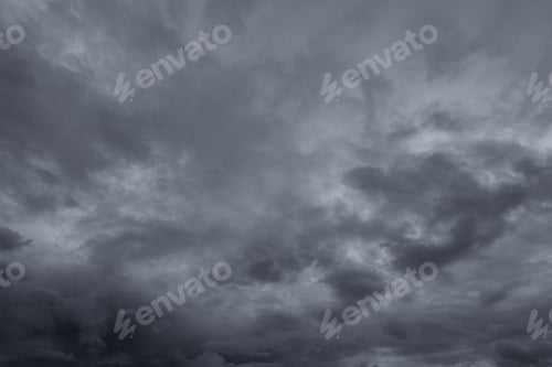Preview: Dark dramatic sky and clouds. Background for death and sad concept. Halloween day background.