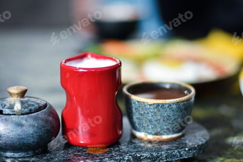 Preview: delicious breakfast in the cold day