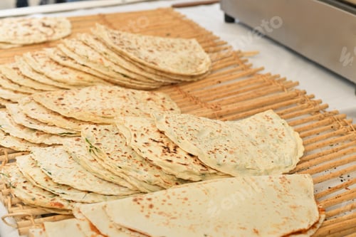 Preview: Traditional Turkish flat bread Borek