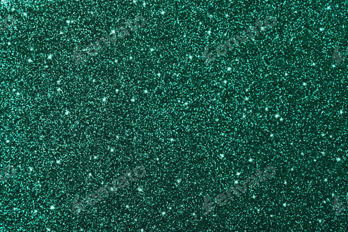 Preview: Shiny dark green glitter as background, closeup