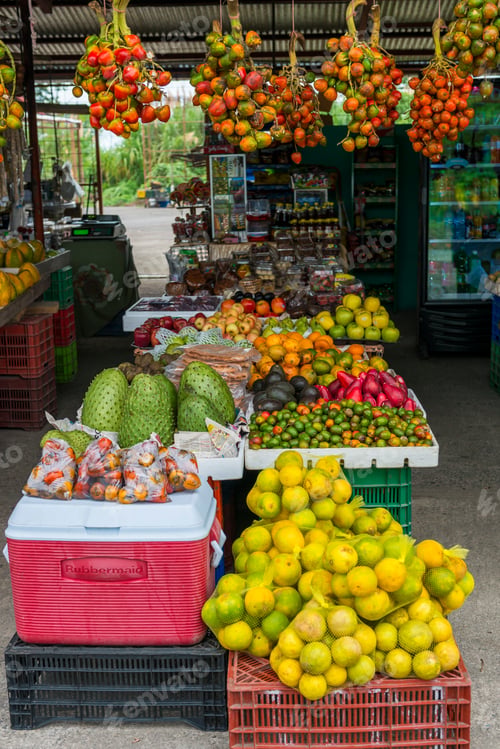 Preview: a variety of fresh fruit sits in crates near each other