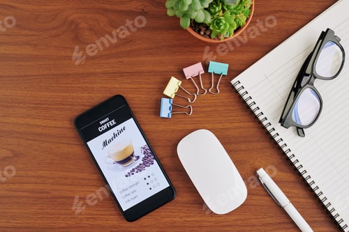 Preview: Smart coffee machine applicatio