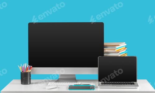 Preview: Modern creative workspace.