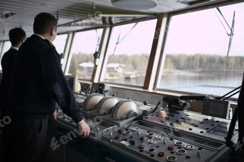 Preview: Crew Operating Boat Controls on Calm Waters