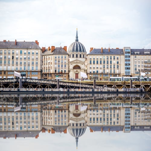 Preview: Nantes city in France