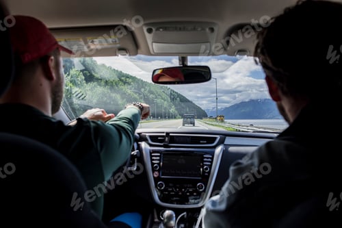 Preview: Two friends embark on a scenic road trip through picturesque mountains.