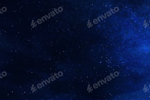 Preview: Beautiful night sky with a stars