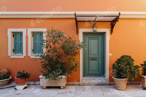 Preview: Mediterranean Home's Welcoming Entrance