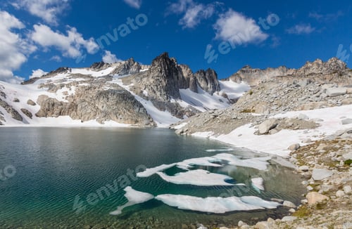 Preview: Mountains lake