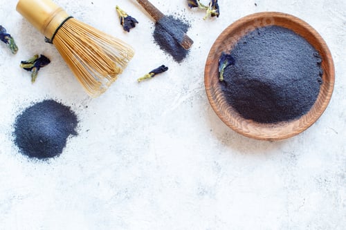 Preview: Blue matcha powder