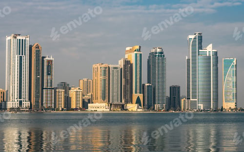 Preview: City skyline of Sharjah