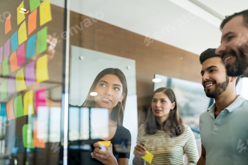 Preview: Professional Team Planning In Meeting At Office