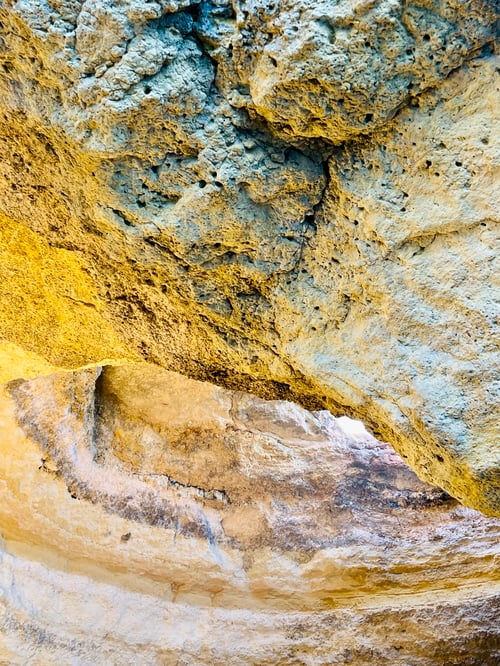 Preview: Beautiful view of Benagil Cave in Carvoeiro Algarve Portugal