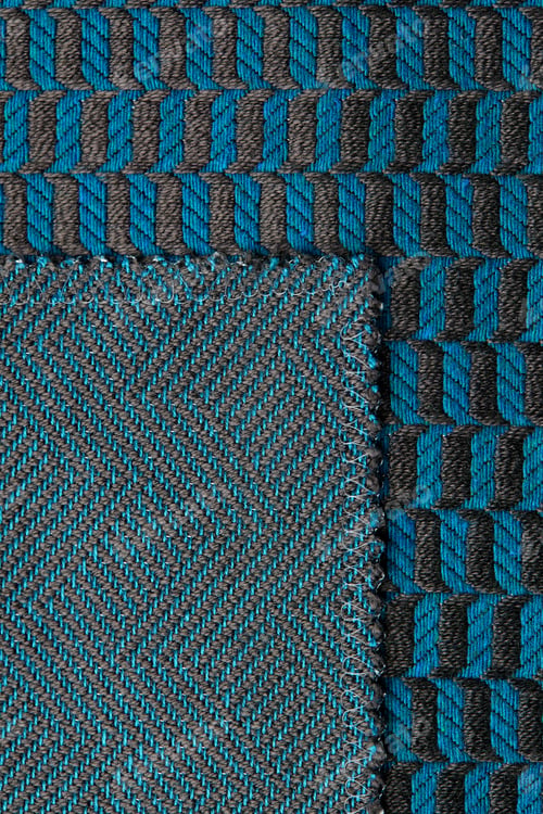 Preview: The background consists of several types of old colored tiles with different patterns on blue tone