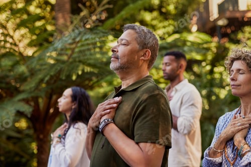 Preview: Outdoor heart meditation in group