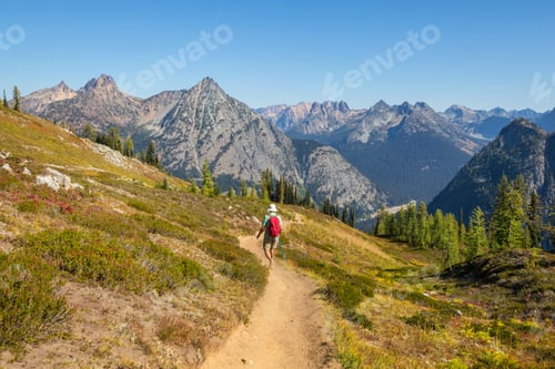 Preview: Hike in mountains