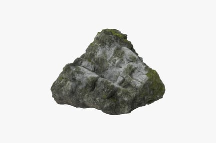 Предпросмотр: Мшистый известняковый валун