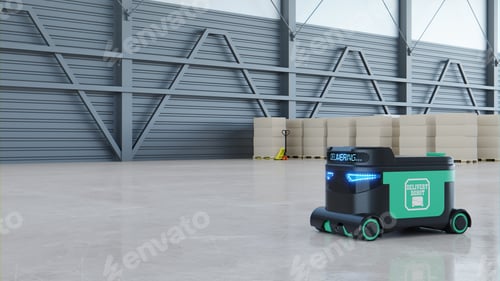 Preview: Delivery Robot Food delivery robots may serve homes in near future.
