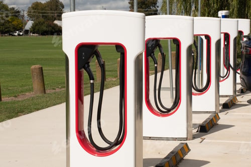 Preview: Electric car charger station