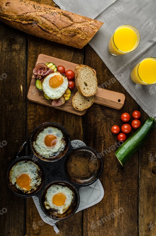 Preview: Rustic breakfast