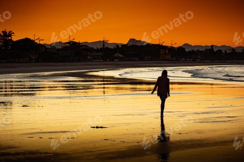 Preview: sunset at the beach