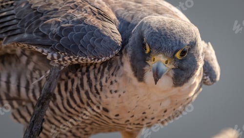 Preview: Peregrine Falcon Portrait