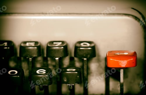 Preview: Old Vintage Antique Typewriter