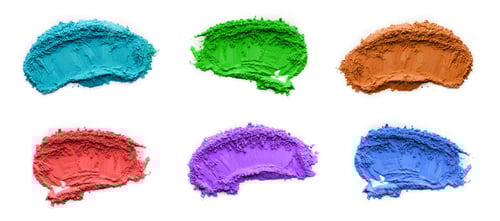 Preview: Set of different colors of powder for Indian festival