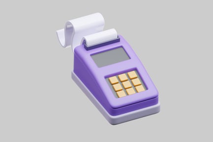 Preview: Cartoonish purple cash register