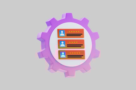 Preview: Reviews inside cogwheel