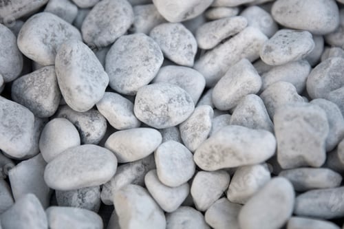 Preview: White pebbles backdrop