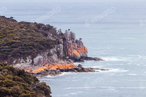 Preview: Cape Tourville Landscape in Freycinet Tasmania Australia